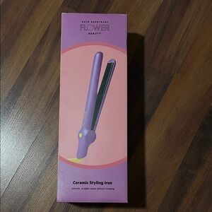 FLOWER Beauty Purple Ceramic Hair Straightener